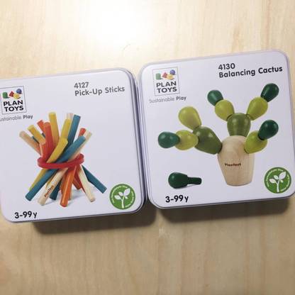 Generic PLAN TOYS MINI BALANCING CACTUS & PICK UP STICKS