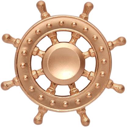 Montez Fidget Spinner with Long Lasting Smooth Boat Wheel (gold)
