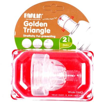 FARLIN Golden Triangle Strethchy Medium Flow Nipple