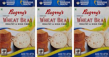 Bagrry's Wheat Bran Healthy & High Fibre Box (Pack of 3) Box