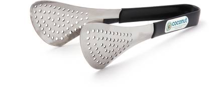 COCONUT Black Holed Pro 20 cm Roasting Tongs