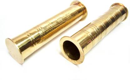 ALMOS Handle Bar Brass Grip For Royal Enfield Classic, Classic 350, Classic 500, Classic Chrome, Classic Desert Storm, Electra, Thunder Bird 350, Thunder Bird 500