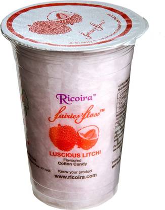fairies'floss flavoured Luscious Litchi Cotton Candy