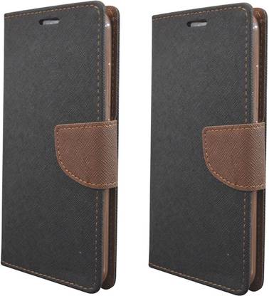 Coverage Flip Cover for Sony Xperia C Coverage Flip cover for Sony Xperia C - Black Brown::Black Brown