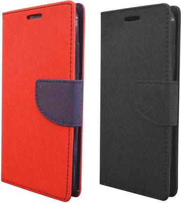 COVERNEW Flip Cover for COOLPAD Note 3 LITE COVERNEW 2 Flip cover for Coolpad Note 3 Lite - Red::Full Black