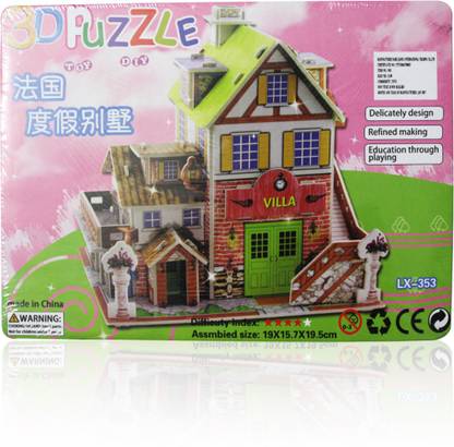 Generic 3D PUZZLE VILLA LX-353