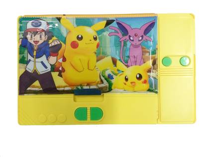 NeoTask Jumbo Pokemon Kids Cool Art Plastic Pencil Box