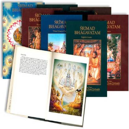 Srimad Bhagavatam Complete 12 Cantos (18 Vols. Set) - Bhagavat Purana