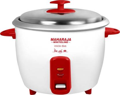 MAHARAJA WHITELINE Inicio DUO (RC -102) Electric Rice Cooker with Steaming Feature