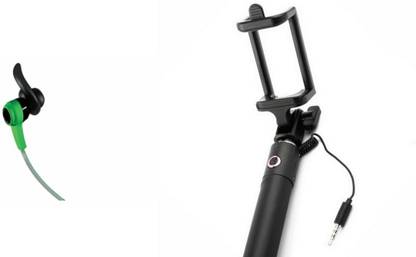 SACRO Selfie Stick Accessory Combo for SONY xperia mini pro