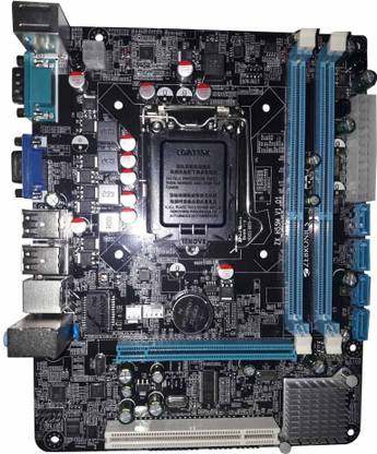 zebronic ZEB-H55 Socket 1156 LGA 1156Socket Micro-ATX Intel H55 Chipset DDR3 Motherboard for Desktop