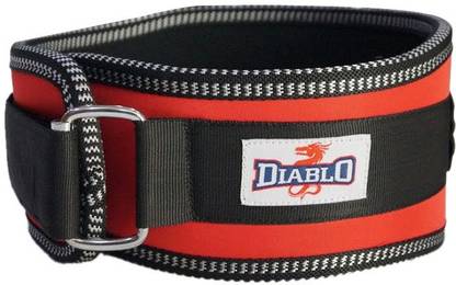 DIABLO EVA WEIGHT LIFTING BACK GYM BELT (RED) Size-S Abdominal Belt