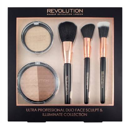 Makeup Revolution Makeup Revolution Ultra Professional Duo Face Sculpt & Illuminate Collection Highlighter
