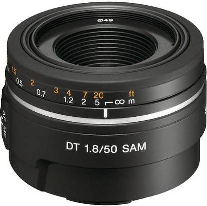 SONY DT 50mm f/1.8 SAM A-Mount Standard Prime  Lens