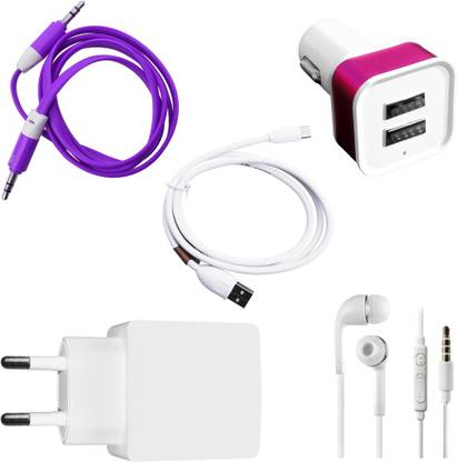 DAKRON Wall Charger Accessory Combo for Sony Xperia E