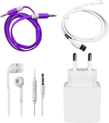 DAKRON Wall Charger Accessory Combo for Lenovo K4 Note