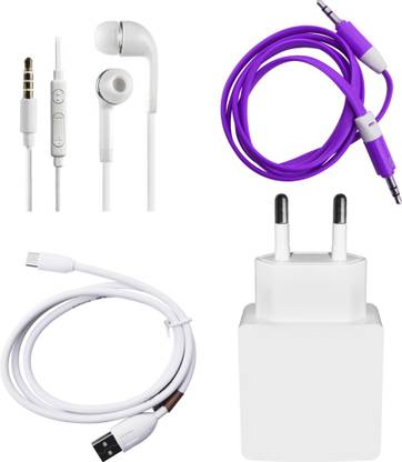 DAKRON Wall Charger Accessory Combo for HTC Desire 526