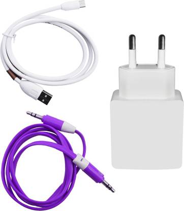 DAKRON Wall Charger Accessory Combo for Lenovo A2010