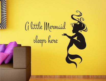 Smart Wall Guru Vinyl Animation & Cartoons Black Wallpaper