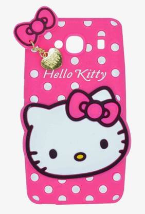 Ideal Back Cover for Samsung Galaxy A8 (Pink) (Hello Kitty)