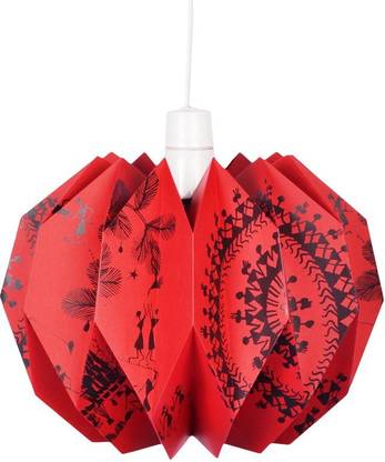 floftStudio Warli Art Origami Handmade Lampshade Pendants Ceiling Lamp