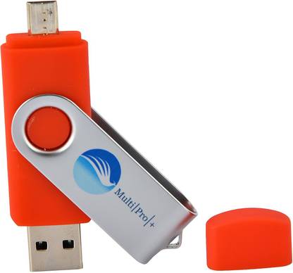 Multi Pro + MPRED64 64 GB Pen Drive Compatible with Gaming Console, Desktop Computer, Mobile, Tablet, Television, Laptop USB 2.0 Plastic Case