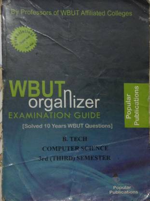 Makaut Organizer Computer Scince 3rd Semester