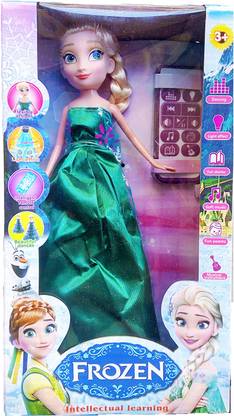 शनया Frozen Doll Anna/Elsa Dancing Doll with multiple features like Dancing, Soft Music
