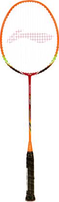 LI-NING TURBO-X 90 (String Tension Up to 32 LBS) Orange Strung Badminton Racquet