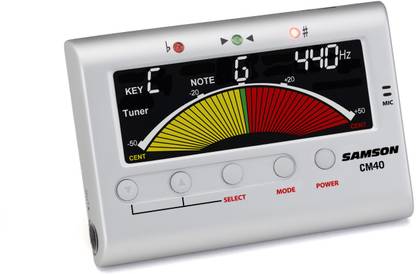 SAMSON Samson CM-40 Chromatic Tuner/ Metronome Automatic Digital Tuner