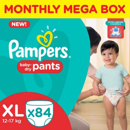 Pampers Pants Diapers Monthly Mega Box - XL