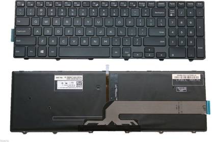 PCTECH Backlit Laptop Keyboard for Dell Inspiron 15 5548 Laptops Internal Laptop-size Laptop Keyboard Compatible with Desktop, Laptop, Mac