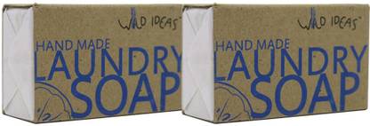 Wild Ideas Hand Made Laundry Soap ( Pack Of 2) Detergent Bar