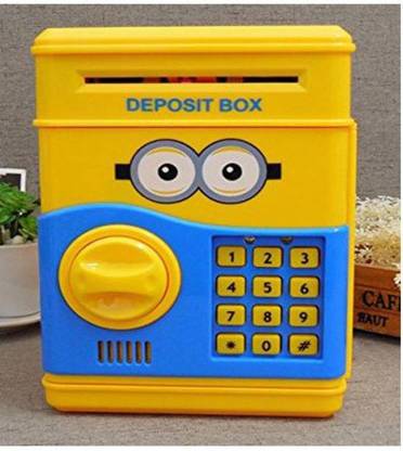 Shy Products Electronic Piggy Bank/money locker/ATM(Multicolor) Coin Bank