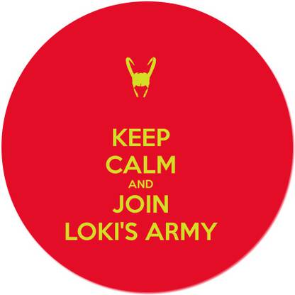 Maison n Mode Keep Calm Join Army Mouse Pad Non Slip Base Mousepad