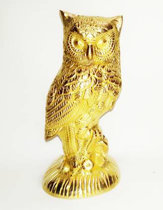 Dev Enterprises Owl Decorative Showpiece  -  12.7 cm