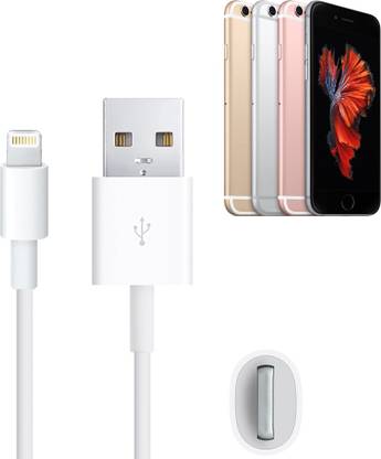 safeit Lightning Cable 1 A 1 m iPhone 6, iPhone 6S, iPhone 6 Plus, iPhone 6S Plus USB Charging & Sync Cable