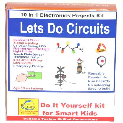 Dolphin Labs LETDO10 Micro Controller Board Electronic Hobby Kit