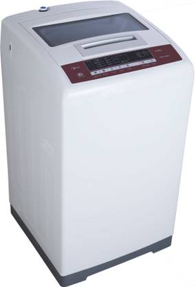 Carrier Midea 6.2 kg Fully Automatic Top Load Washing Machine White