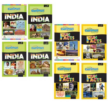 Get Curious About FUN FACTS & INDIA - KNOWLEDGE KIT (8 books)