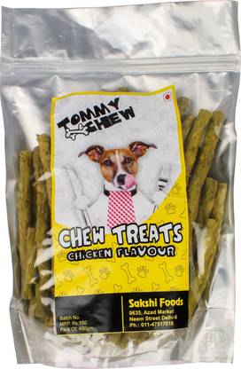 TommyChew TommyChew Chew Treat for Dogs Chicken Flavour (450 gms) Chicken Dog Chew