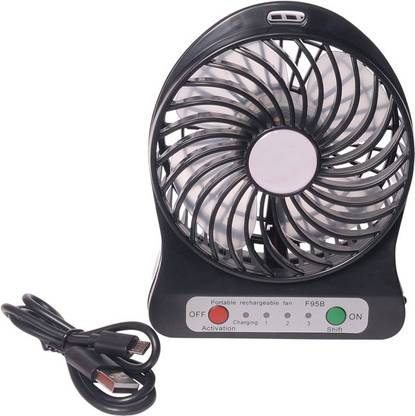 Dice Electric Portable Mini fan Rechargeable Desktop D1 USB Fan