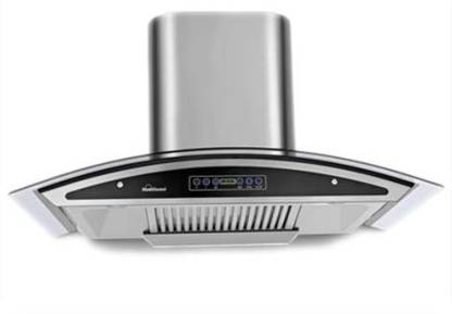 Sunflame INNOVA 60cm Auto-Clean Auto Clean Wall Mounted Silver 1100 CMH Chimney