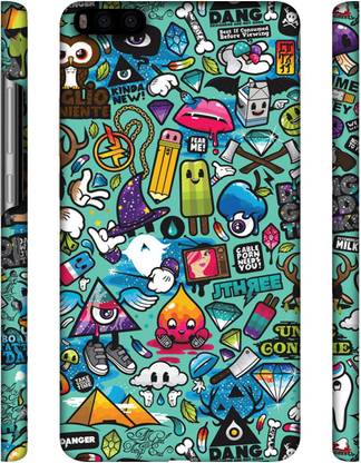 Casotec Back Cover for Xiaomi Mi6 Plus 3D Printed Hard Case