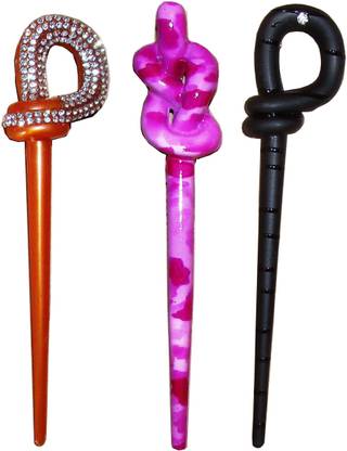 Vatsalya Creation combo of juda sticks Bun Stick