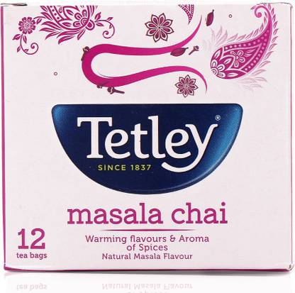 Tetley Masala Tea Bags Box