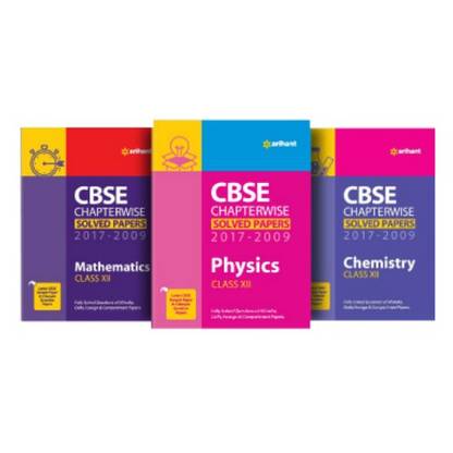 CBSE Chapterwise Solved Papers Physics, Chemistry, Mathematics Class 12th