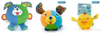 Tomy First Years Baby Rolling Giggle Pals  - 21 cm