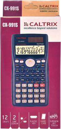 Caltrix CX-991S SOLAR & BATTERY CX-991S FOR ENGINEERING STUDENTS Scientific  Calculator