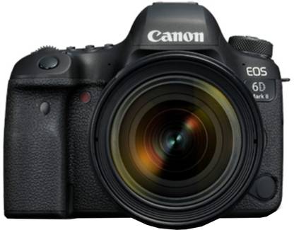 Canon EOS 6D Mark II DSLR Camera Body with Single Lens: EF 24-70mm f/4L IS USM